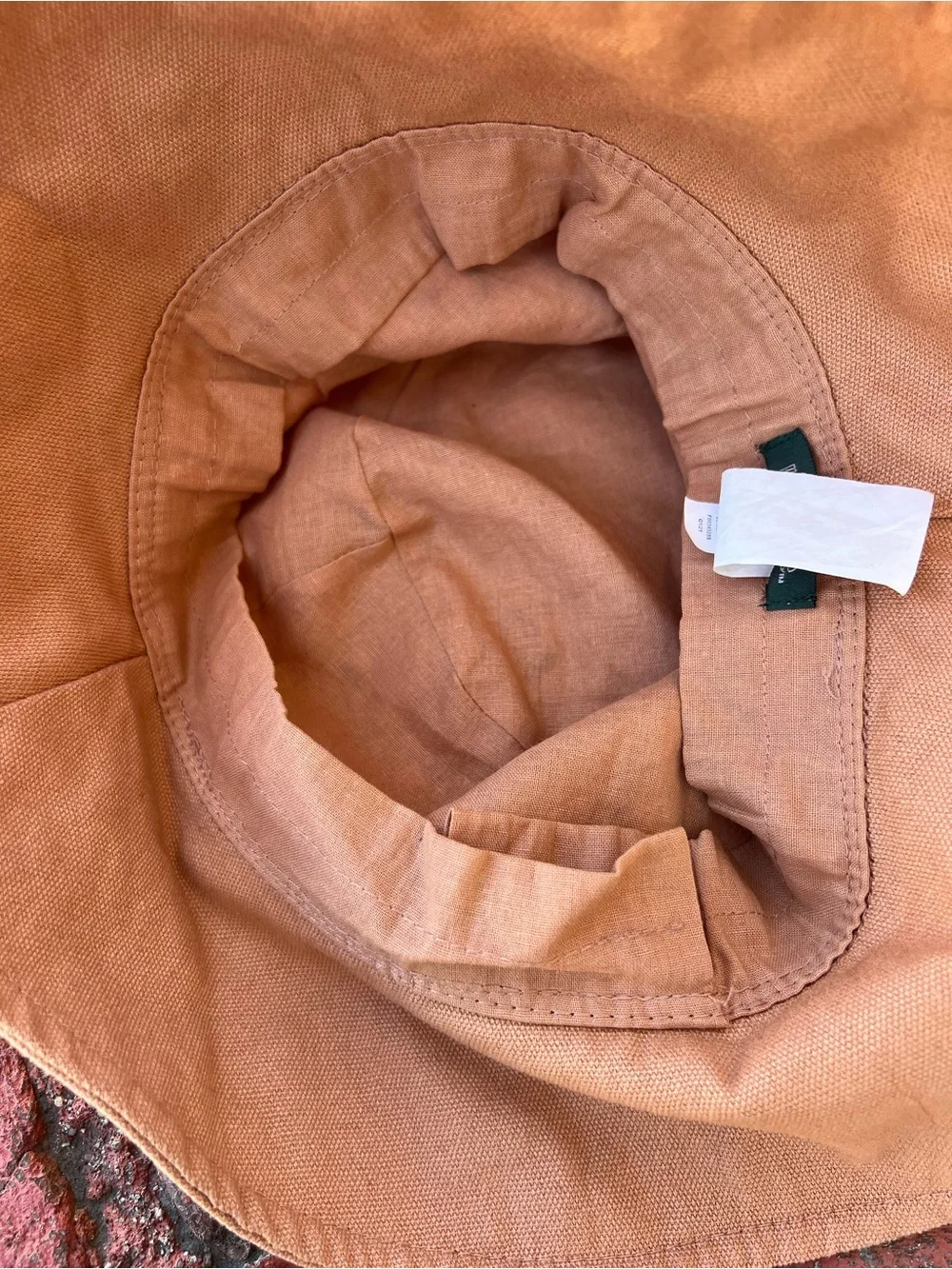 wild fable Peach Floral Embroidered Bucket Hat
